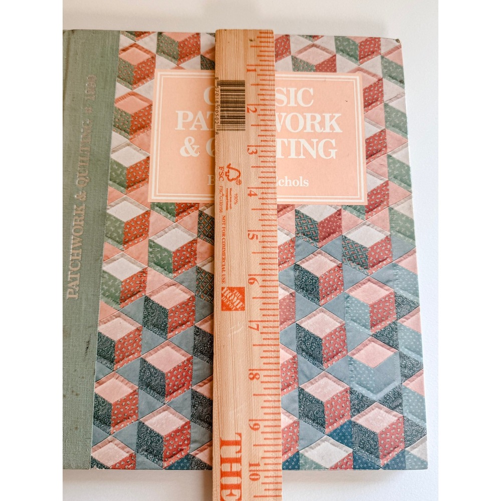 Classic Patchwork & Quilting Hardcover Book Margit Echols 1990 Sedgewood Press - Picture 10 of 11